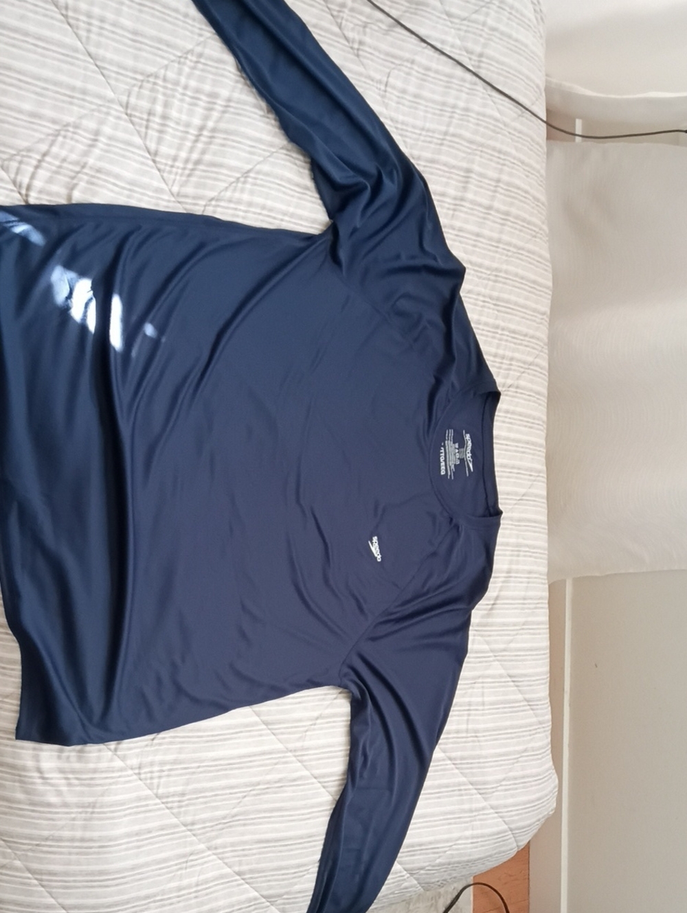 Speedo Long Sleeve Performance Top - Navy